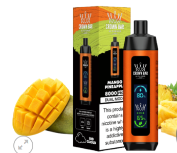 AL FAKHER CROWN BAR 8000 PRO DUAL MODE DISPOSABLE